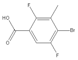 4-bromo-2,5-difluoro-3-methylbenzoic acid