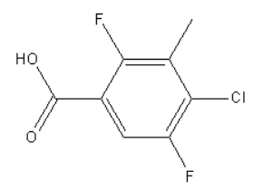 4-chloro-2,5-difluoro-3-methylbenzoic acid