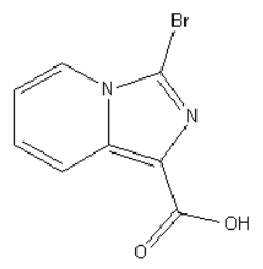 3-Bromoimidazo[1,5-a]pyridine-1-carboxylic acid