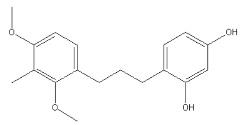 4-[3-(2,4-Dimethoxy-3-methylphenyl)propyl]-1,3-benzenediol