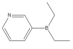 3-Diethylboranyl Pyridine